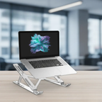 Soporte plástico plegable para pc