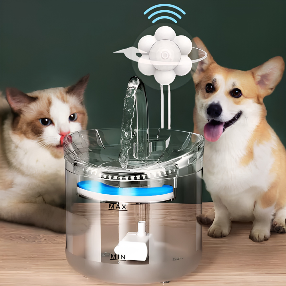 Dispensador de agua con sensor